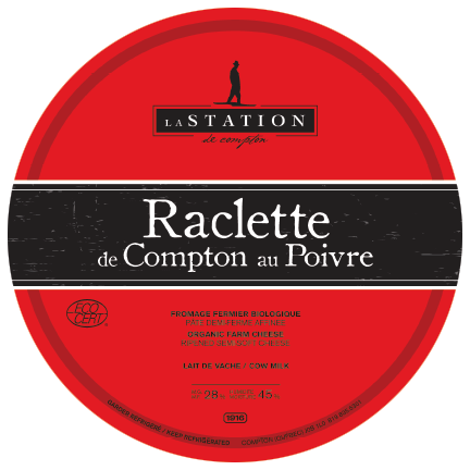 Étiquette - Raclette de Compton (pepper)