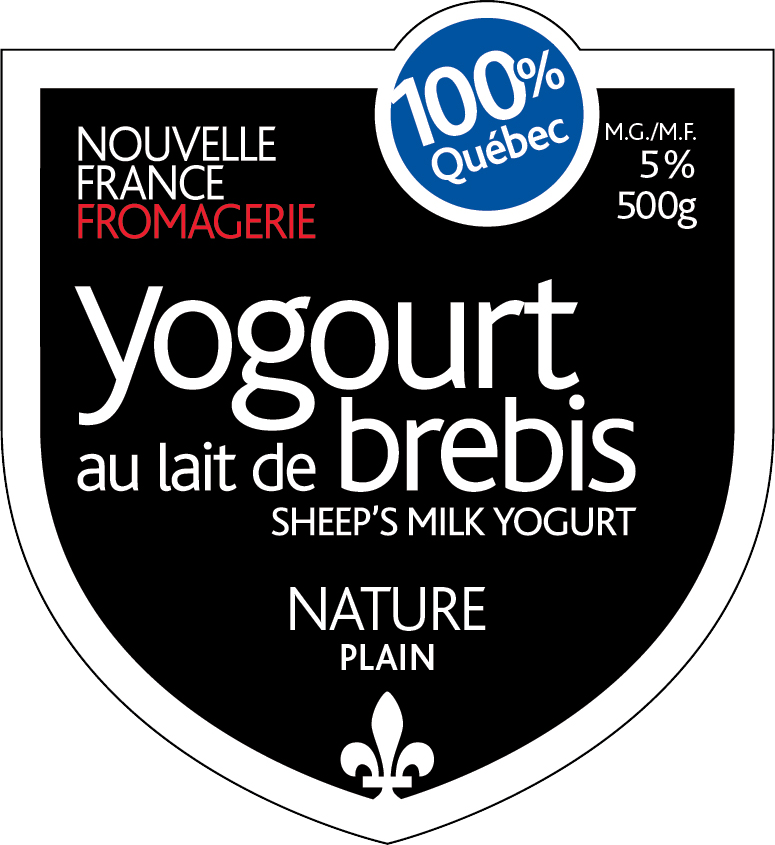 Étiquette - Yogourt de brebis (nature)