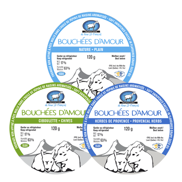 Étiquette - Bouchées d’Amour